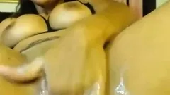 Amazing Chick playing and fingering on webcam