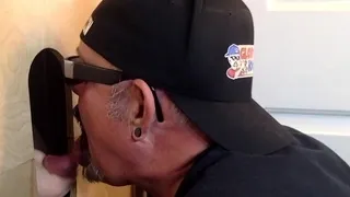 Mature DILF breeded before gloryhole bj