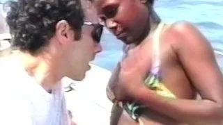Outdoor Public Ebony Banging Interracial