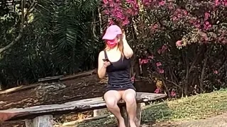 Amateur striptease and Solo masturbation