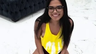 Stepsis cleaning and I cream her pussy