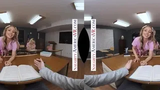 Horny coeds fuck their professor to cure their boredom