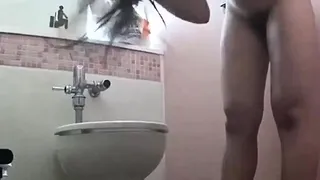 In the shower hidden cam