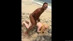 Threesome on the beach