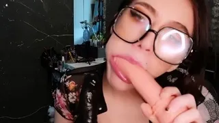 Practicing for my boyfriend on a toy