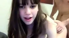 Amateur teen cumshot