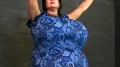 Busty brunette bitch with big boobs