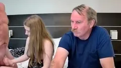 Blonde teen sucks old dick in old vs young clip