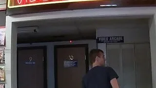 Hunk gives a wild blow to a gay