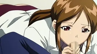 Hentai chick enjoys anal sex at the gym