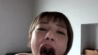 Mature amateur wife homemade blowjob with cumshot