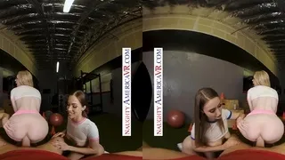 Naughty America - Cute babes put on a show