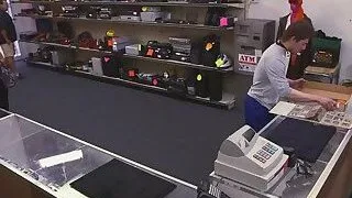 Rough ass penetration in the shop