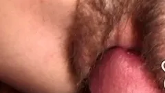 Teen with dreadlocks and a bush makes her first porn