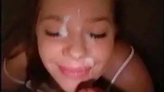 Babe Gets Cummed On. enjoy