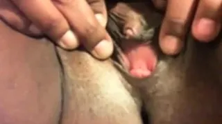 Dildo and pussy close up masturbation