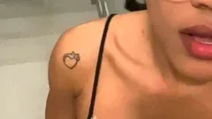 Chubby Brunette Big Boobs Dildo Masturbation