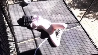 Amateur travesty outdoor solo