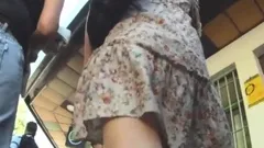 Real amateur outdoor couple enjoying hard fucking action