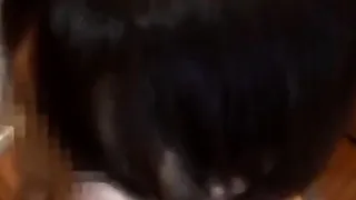 Amateur Japanese teen gives blowjob Uncensored