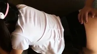 public blowjob brunette doggystyle cumshot Julie Skyhigh