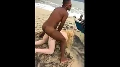 Threesome on the beach