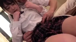 Skinny Japanese Teen Fingered and Fucked