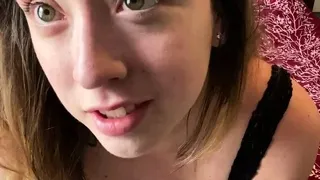 Shy brunette homemade amateur webcam teen