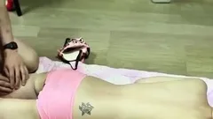 Amateur Asian teen sucks this big hard cock