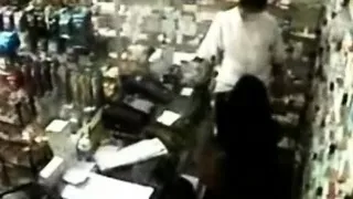 Couple caught fucking on the store security camera