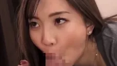 Teen POV blowjob for a big cock