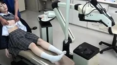 Japanese teen in school uniform