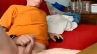 grandpa jerk off his cock