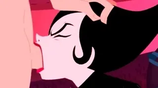 Hot 3D hentai chick riding a big dick