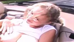 Nerdy Girl With Awesome Tits Flashes Everyone Downtown