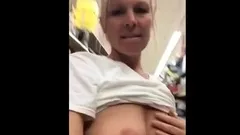 Sexy Milf Supermarket Flash