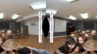 Naughty America - College babes fuck the professor