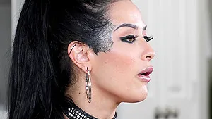 Rough face fucking ends with a messy facial for Katrina Jade