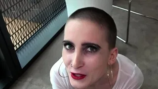 german skinny short hair punk teen cheats pov