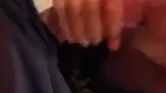 She thinks cum in her chin and mouth is funny