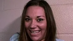 Freaky College Girl Masturbates In A Frat House