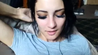 Amateur Facial For Teen Brunette