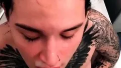 CUM IN MOUTH AND CUM ON FACE COMPILATION