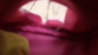 Busty college babe jizzed on her bigtits