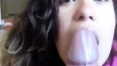 This Girlfriend Loves to Lick a Cock