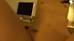 Luscious Young Brunette Gets Her Starving Snatch Creampied