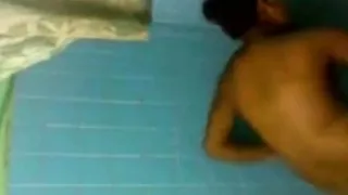 Colombian Aunt in the shower