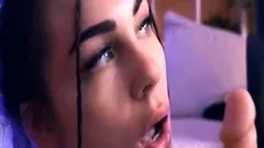 Brunette Babe Pretty Face Smooth Blowjob