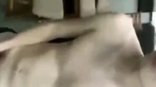 Jerk off in dorm lobby