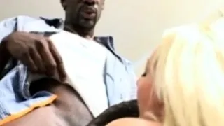 Blonde PAWG Takes BBC Interracial Sex